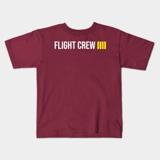 Flight Crew Kids T-Shirt